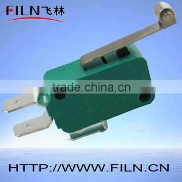 3pin waterproof micro switch with roller 125V