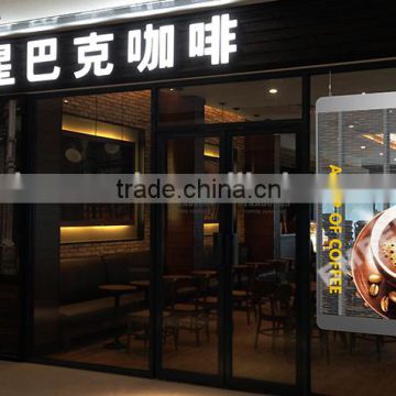 Transparent LED display glass wall window transparent led video screen