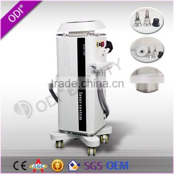 (LS600-A)Hot Sale 800Watts Q Switch Nd Yag Laser Tattoo 500 watt Tattoo Removal Machine(CE approved)