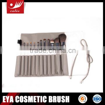 Professional custom logo makeup brushes with pouch