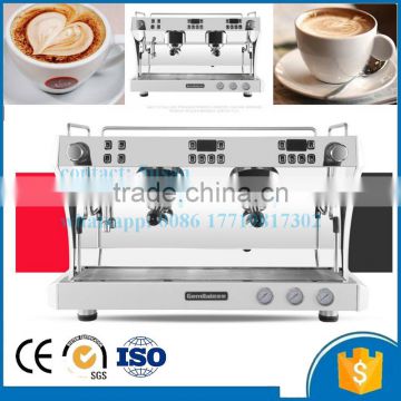 double group Espresso Machine, most popular Full-automatic Espresso coffee Machine, Italian pressure espresso coffee machine