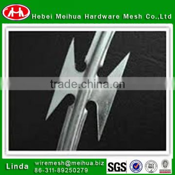 High Security Steel Razor Barbed Wire Tape