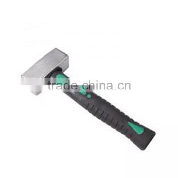 linyi shandong hand tools/stone hammer with wood/fiber glass handle stoning hammer