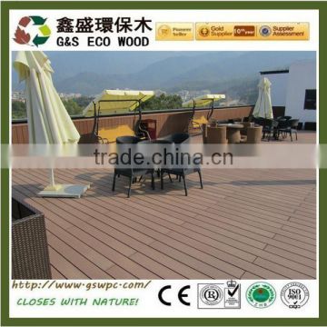 2017 Outdoor Wood Recycling Wpc Decking Floor cheap price wpc flooring