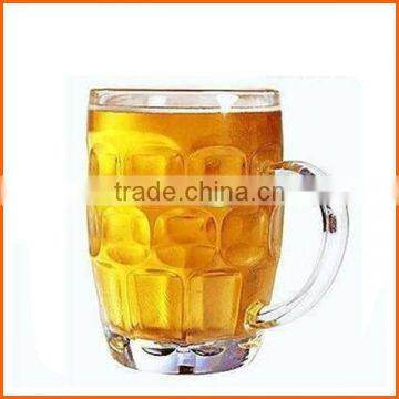 Popular beer cheap price glass cup wholesale