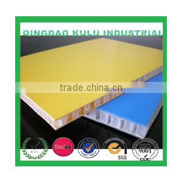 frp honeycomb panel with flat smooth frp sheet