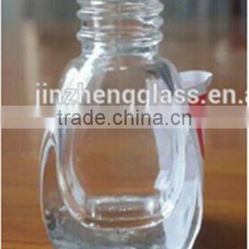 china online shopping custom mini clear glass nail polish bottles