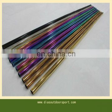 colored electroplated steel golf shafts