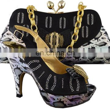2016 Cheapest shoes and bags high quality Italian Shoes And Matching Bag Q16012511