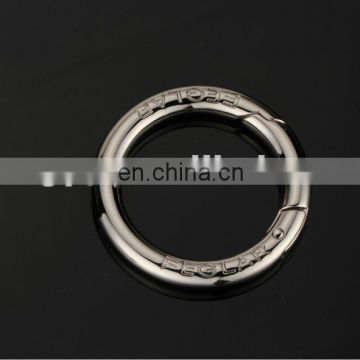Song A Metal Nickel free die casting technology custom logo spring zinc key ring