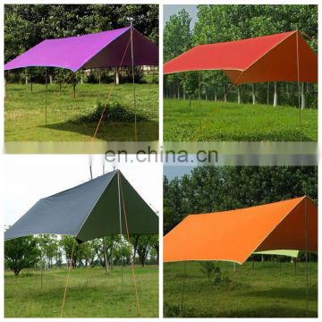UV protection sliver coating canvas tent shelter