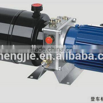 professional double acting power unit 220v for hydraulic auto lift