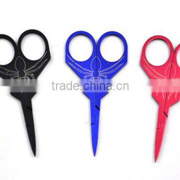 Color Painted Straight Edge Nail Scissors