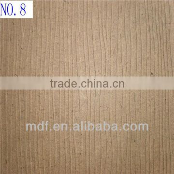 embossed mdf board for decorative use