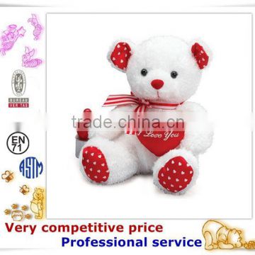 OEM Stuffed Toy,Custom Plush Toys, heart-shaped bear toy