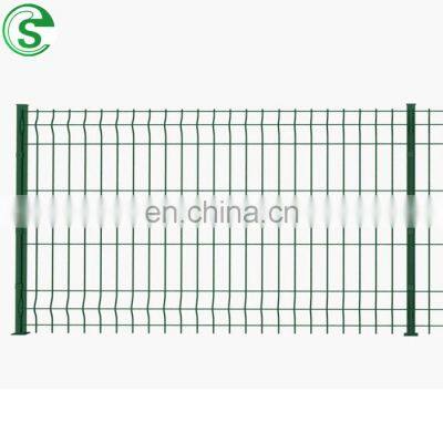 Rectangle Post PVC Coated Black 2.5m Width wire mesh fencing