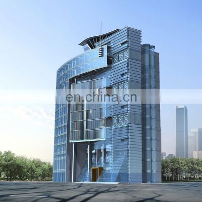 Good Quality Glass Curtain Wall Tempered Low-E Spider Curtain Wall Glass