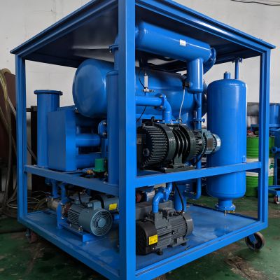 JSME 3KL/Hr Oil Filter Machine Twin-Stage Transformer Oil Purifier For Used Transformer Oil Filtration
