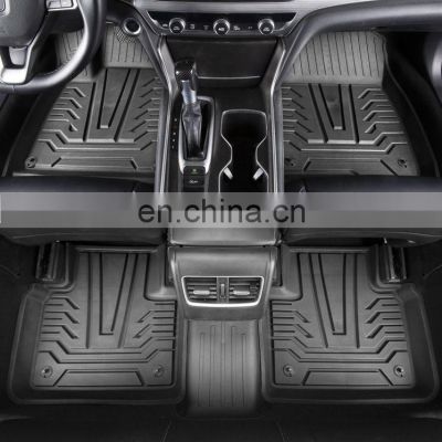 Professional manufacture wholesale car interior TPE floor mats for Honda Accord fit washing stand carpet RHD&LHD scratchproof