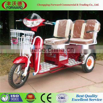 hot sale cheap 48V/500W differential motor three wheel electric scooter