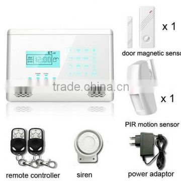 Secure alarm home system burglar alarm with touch keypad 007M2E