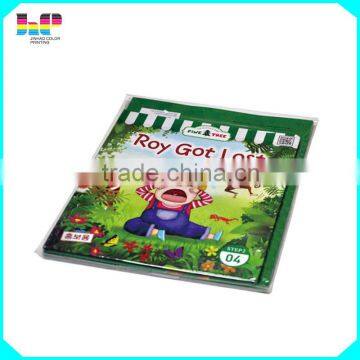 full coloring decrotive children book printing in china