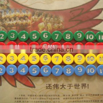 48 piece of 4 color chips/Elderly activity center mahjong chips/children gifts education teaching materials Trolltech