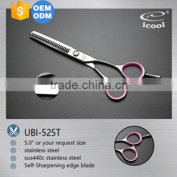 ICOOL UBI-525Tprofessional self-sharpen edge blade thinning scissors