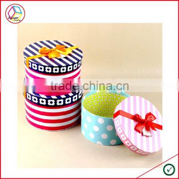 High Quality Gift Paper Round Box