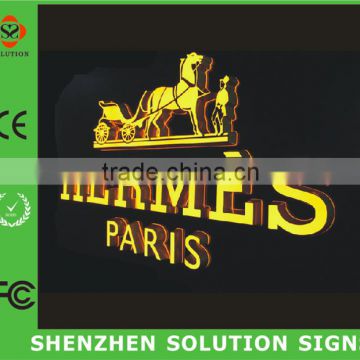 acrylic mini luminous letter sign used for outdoor and indoor