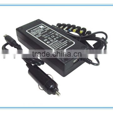 100w universal 2in1 charger for notebook& car ,mobile