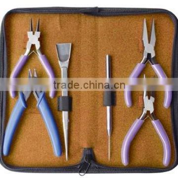 6PC Jewelry Making Tool kit(JP3028) with pliers tool sets with different sizes