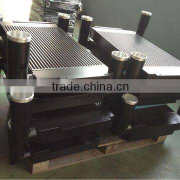 heat exchanger with construction machine