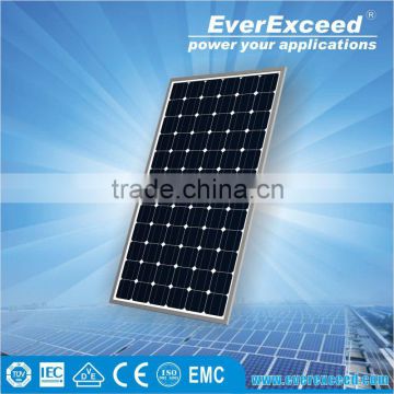 EverExceed High Efficiency 70w Monocrystalline Solar Panel for solar street light system with intelligent controller