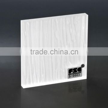 China special manufacturer Acrylic diffuser sheet with Poster Pasted on Back Board
