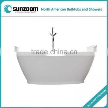 cUPC certificate acrylic bathtubs,free standing tub,seamless acrylic bahtbtub