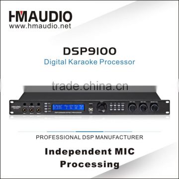DSP9100 key cotrol processor Professional Karaoke pre-amplifier