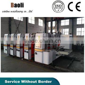 Fully automatic corrugated box machine/Double color ink printing machine