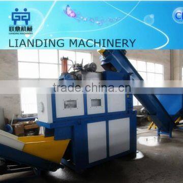 Wet pe pp plastic film dewatering squeezing dryer machine