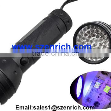 51 LED UV flashlight / LED UV torch light