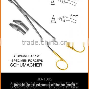 schumacher , cervical biopsy specimen forceps, biopsy forceps,