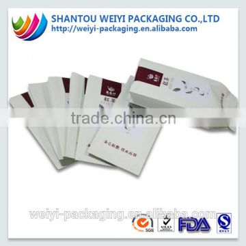 custom recycle paper empty tea bags wholesale with logo print