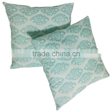 Hot-sale cotton-polyester blended fabric dacron sofa pillow