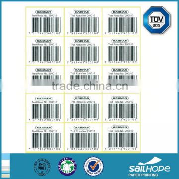 Cheapest new coming antique food safe adhesive sticker label