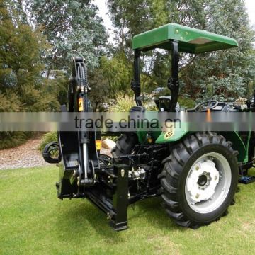 DQ404 40HP Farm Tractor with LW-7E Hydraulic sideshift Towable Backhoe