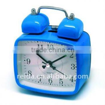 metal twin bell table alarm clock