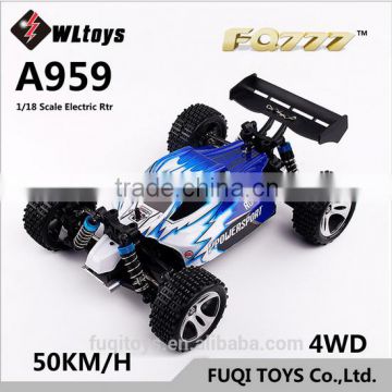 wltoys A959 2.4G 1/18 electric four-wheel drive Scale 50km/h high speed Remote Control Car RTR