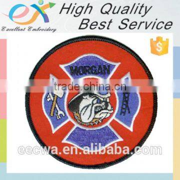 seller custom sew-on embroidery patch for garments