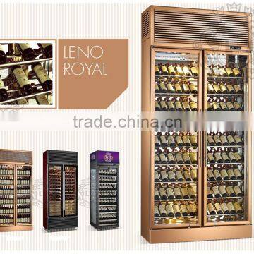 Pretty series wine store cooler, wine display cooler