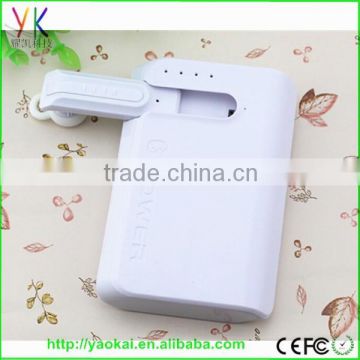 OEM factory wholesale 2000mah smart power bank for promotional gift